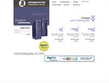 Tablet Screenshot of lifewebhosting.com